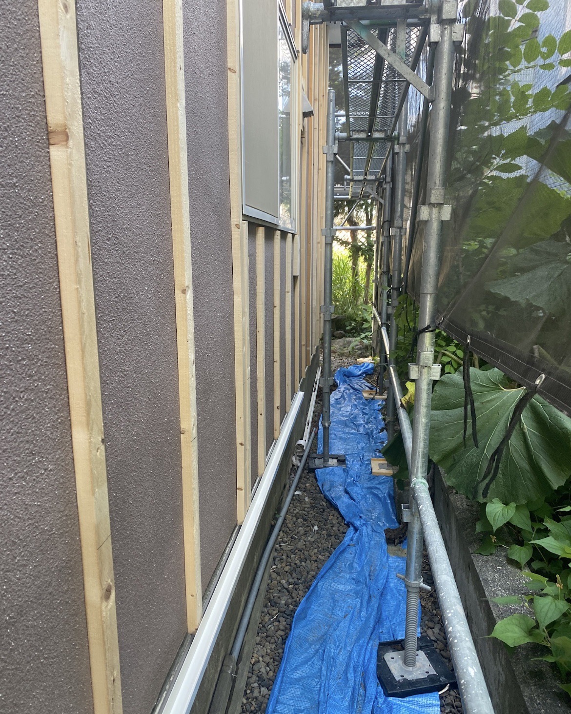 上張りの下地２